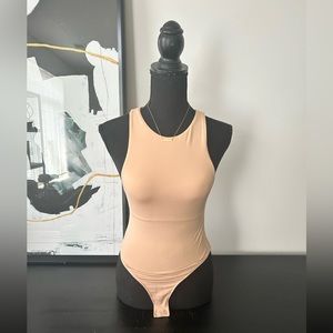 NWOT Nude/Tan Zara Bodysuit